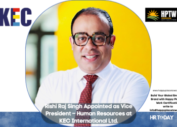 Rishi Raj Singh Appointed as Vice President – Human Resources at KEC International Ltd.