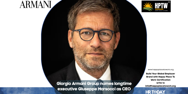 Giorgio Armani Group names longtime executive Giuseppe Marsocci as CEO