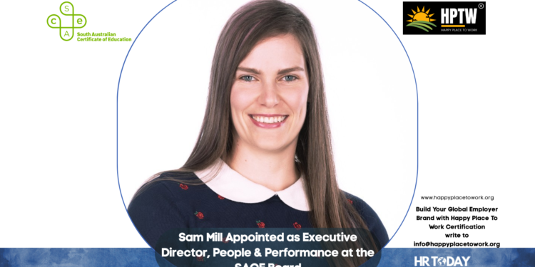 Sam Mill Appointed as Executive Director, People & Performance at the SACE Board