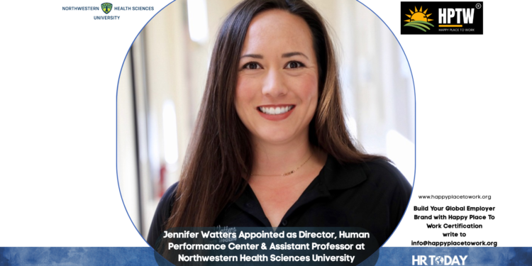 Jennifer Watters Appointed as Director, Human Performance Center & Assistant Professor at Northwestern Health Sciences University