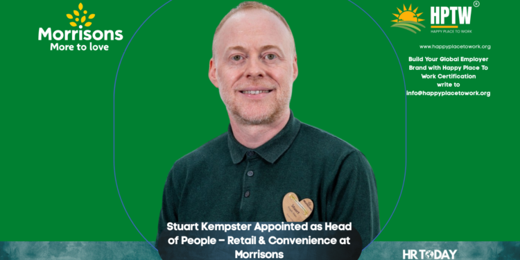 Stuart Kempster Appointed as Head of People – Retail & Convenience at Morrisons