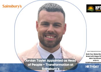 Jordan Tayler Appointed as Head of People – Transformation at Sainsbury’s