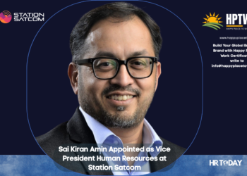 Sai Kiran Amin Appointed as Vice President Human Resources at Station Satcom