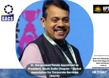 Dr. Haraprasad Panda Appointed as President, South India Chapter – Global Association for Corporate Services (GACS)