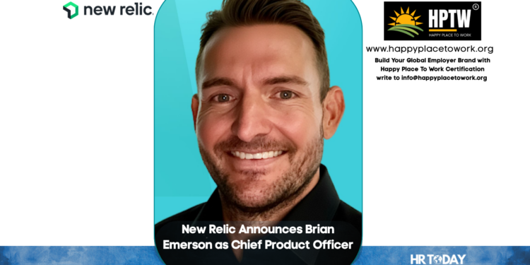New Relic Announces Brian Emerson as Chief Product Officer