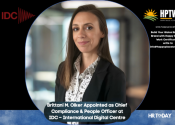 Brittani M. Olker Appointed as Chief Compliance & People Officer at IDC – International Digital Centre