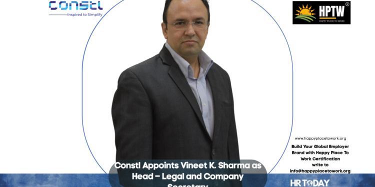 Constl Appoints Vineet K. Sharma as Head – Legal and Company Secretary