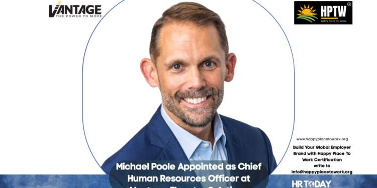 Michael Poole Appointed as Chief Human Resources Officer at Vantage Elevator Solutions