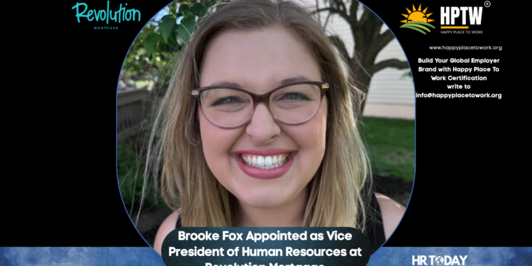 Brooke Fox Appointed as Vice President of Human Resources at Revolution Mortgage
