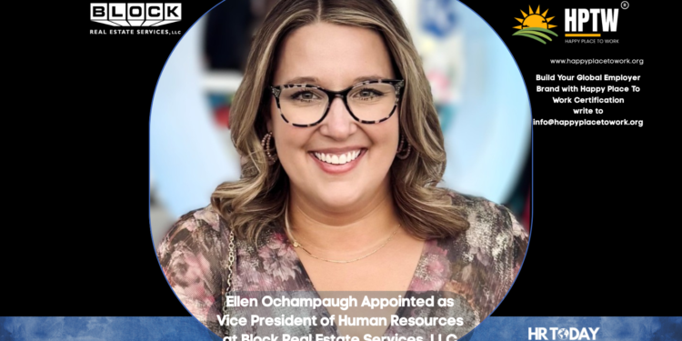 Ellen Ochampaugh Appointed as Vice President of Human Resources at Block Real Estate Services, LLC