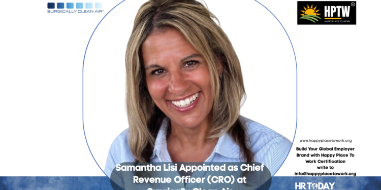 Samantha Lisi Appointed as Chief Revenue Officer (CRO) at Surgically Clean Air