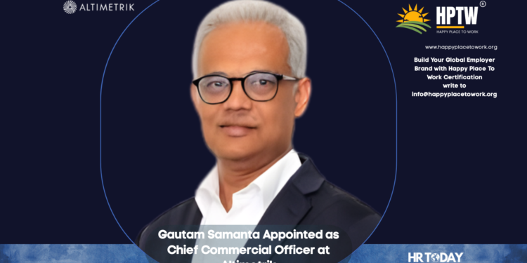 Gautam Samanta Appointed as Chief Commercial Officer at Altimetrik