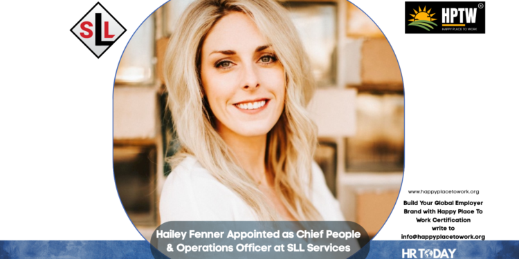 Hailey Fenner Appointed as Chief People & Operations Officer at SLL Services