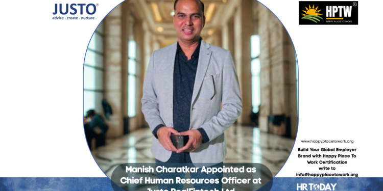 Manish Charatkar Appointed as Chief Human Resources Officer at Justo RealFintech Ltd
