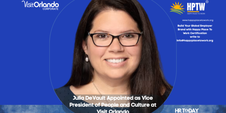 Julia DeVault Appointed as Vice President of People and Culture at Visit Orlando