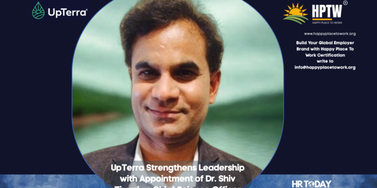 UpTerra Strengthens Leadership with Appointment of Dr. Shiv Tiwari as Chief Science Officer