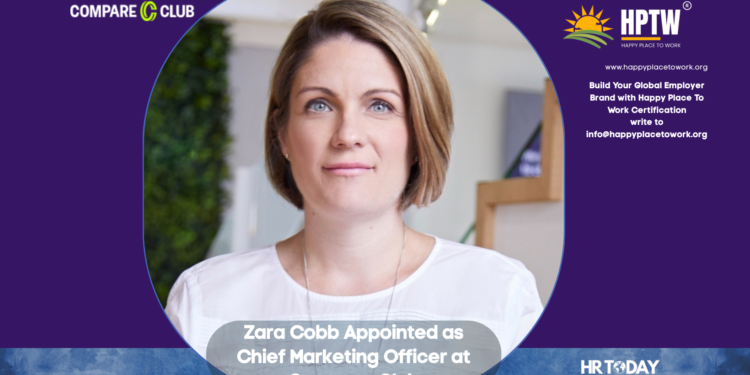 Zara Cobb Appointed as Chief Marketing Officer at Compare Club