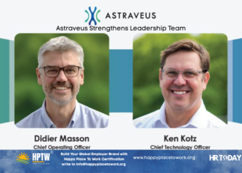 Astraveus Strengthens Leadership Team with Appointments of Didier Masson as COO and Ken Kotz as CTO