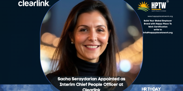 Sacha Seraydarian Appointed as Interim Chief People Officer at Clearlink