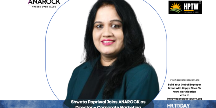 Shweta Papriwal Joins ANAROCK as Director – Corporate Marketing