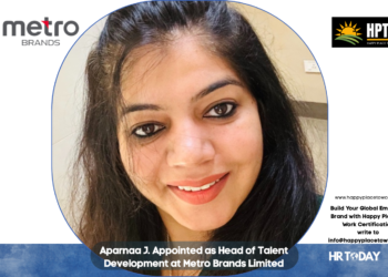 Aparnaa J. Appointed as Head of Talent Development at Metro Brands Limited