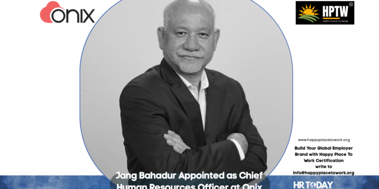Jang Bahadur Appointed as Chief Human Resources Officer at Onix