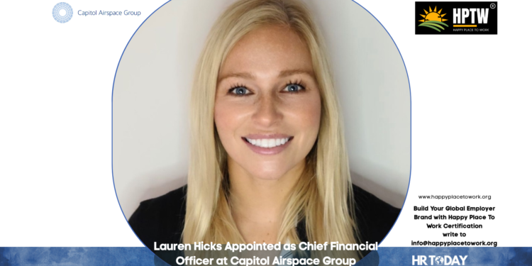 Lauren Hicks Appointed as Chief Financial Officer at Capitol Airspace Group