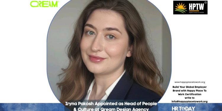 Iryna Pakosh Appointed as Head of People & Culture at Qream Design Agency