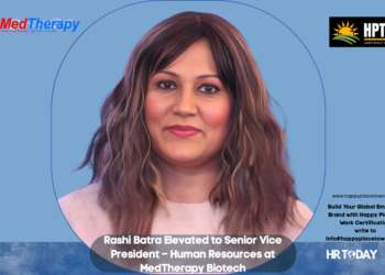 Rashi Batra Elevated to Senior Vice President – Human Resources at MedTherapy Biotech