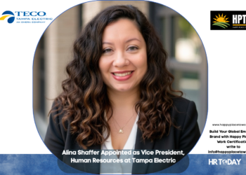 Alina Shaffer Appointed as Vice President, Human Resources at Tampa Electric