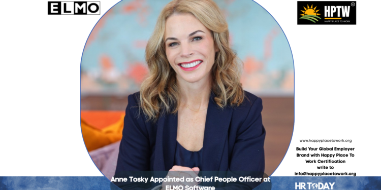 Anne Tosky Appointed as Chief People Officer at ELMO Software
