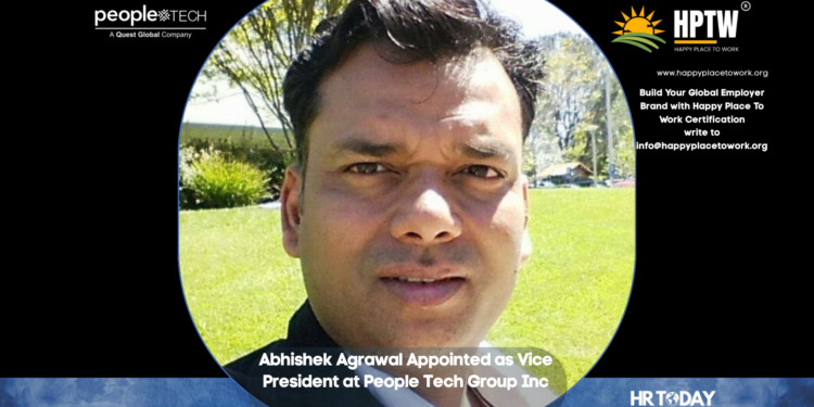 Abhishek Agrawal Appointed as Vice President at People Tech Group Inc
