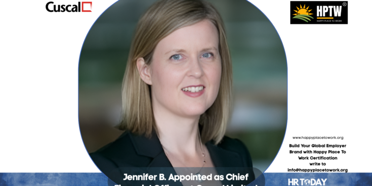 Jennifer B. Appointed as Chief Financial Officer at Cuscal Limited