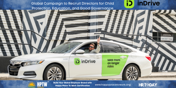inDrive Calls for Justice in Tech Leadership; Launches Global Campaign to Recruit Directors for Child Protection, Education, and Good Governance