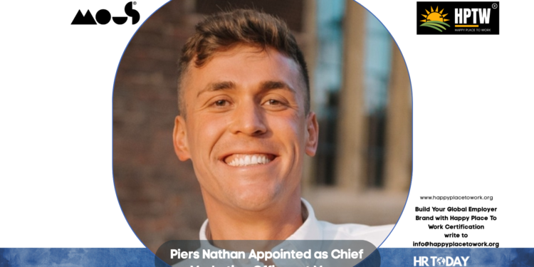 Piers Nathan Appointed as Chief Marketing Officer at Mous