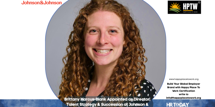 Brittany Marcus-Blank Appointed as Director, Talent Strategy & Succession at Johnson & Johnson