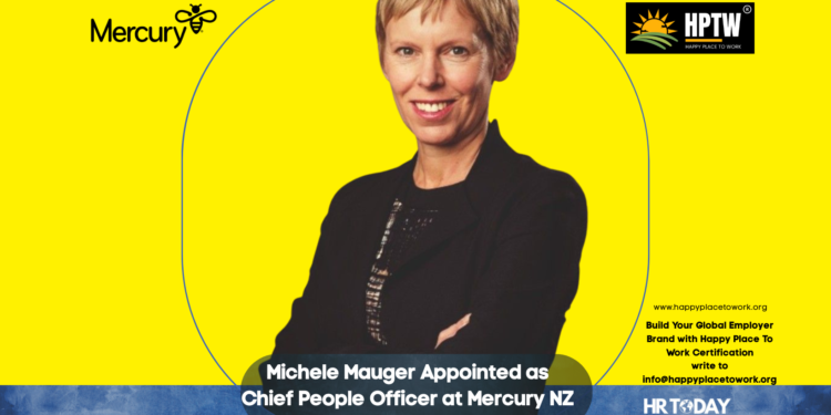 Michele Mauger Appointed as Chief People Officer at Mercury NZ