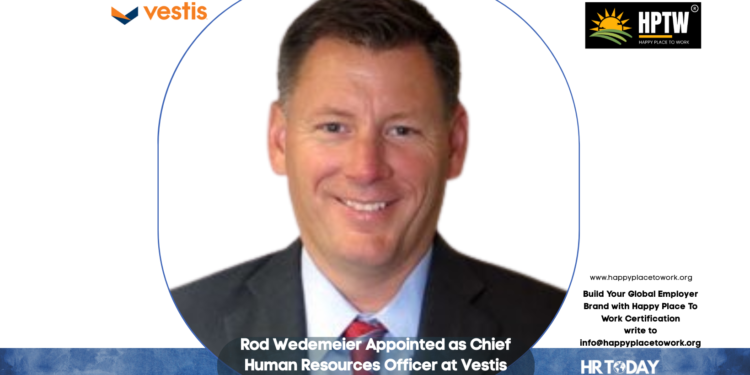 Rod Wedemeier Appointed as Chief Human Resources Officer at Vestis Corporation