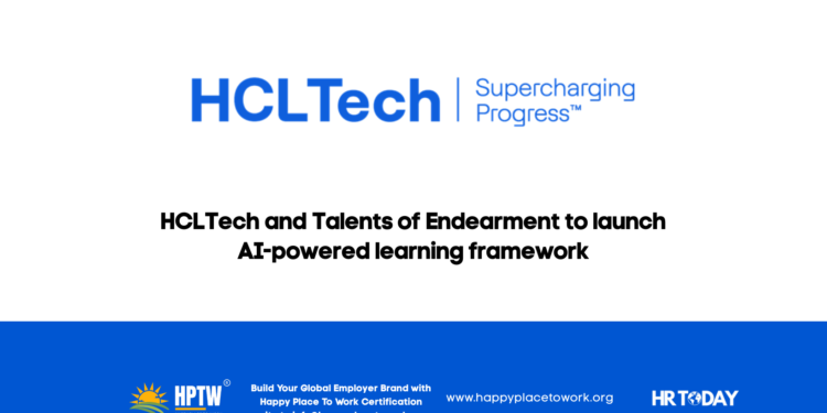 HCLTech and Talents of Endearment to launch AI-powered learning framework