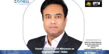 Constl Appoints Amit Manyarya as Segment Head – Sales