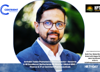 Amitabh Yadav Promoted to Global Director – Rewards & HR Excellence | Netherlands HR Director | Global HRBP – Finance & IT at Centrient Pharmaceuticals