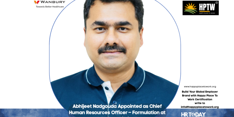 Abhijeet Nadgouda Appointed as Chief Human Resources Officer – Formulation at Wanbury Limited