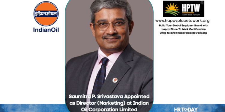 Saumitra P. Srivastava Appointed as Director (Marketing) at Indian Oil Corporation Limited