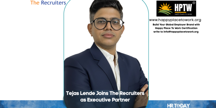 Tejas Lende Joins The Recruiters as Executive Partner
