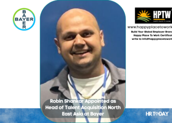 Robin Shankar Appointed as Head of Talent Acquisition North East Asia at Bayer