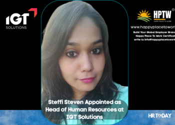 Steffi Steven Appointed as Head of Human Resources at IGT Solutions