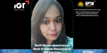 Steffi Steven Appointed as Head of Human Resources at IGT Solutions