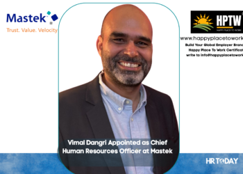 Vimal Dangri Appointed as Chief Human Resources Officer at Mastek