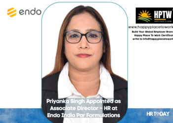Priyanka Singh Appointed as Associate Director – HR at Endo India Par Formulations