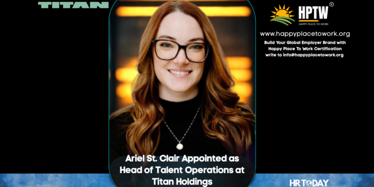 Ariel St. Clair Appointed as Head of Talent Operations at Titan Holdings